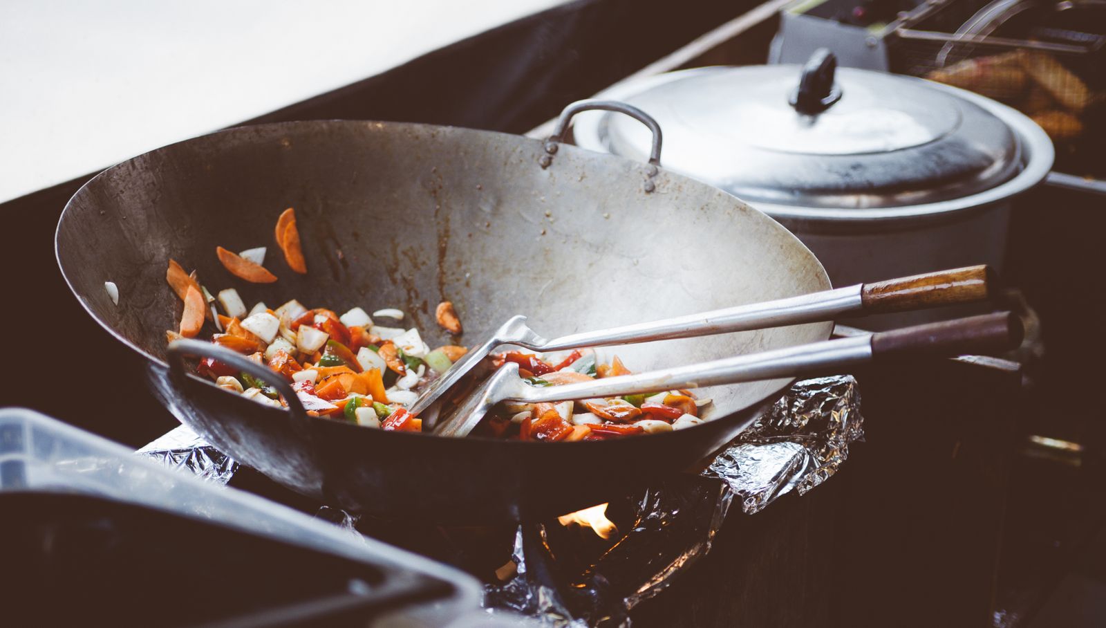 Salteados de verduras al wok en menos de 15 minutos